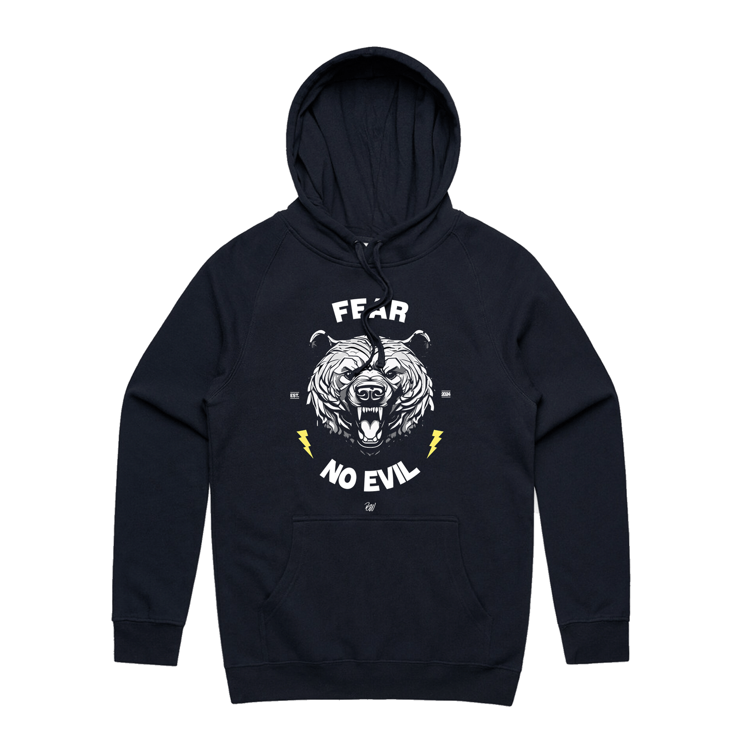 Fear No Evil Hoodie (Navy)